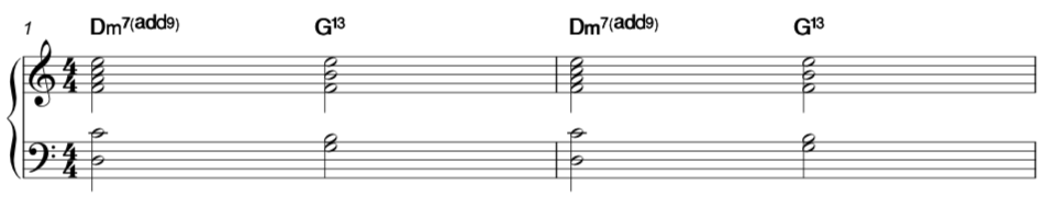 jazz chord progressions